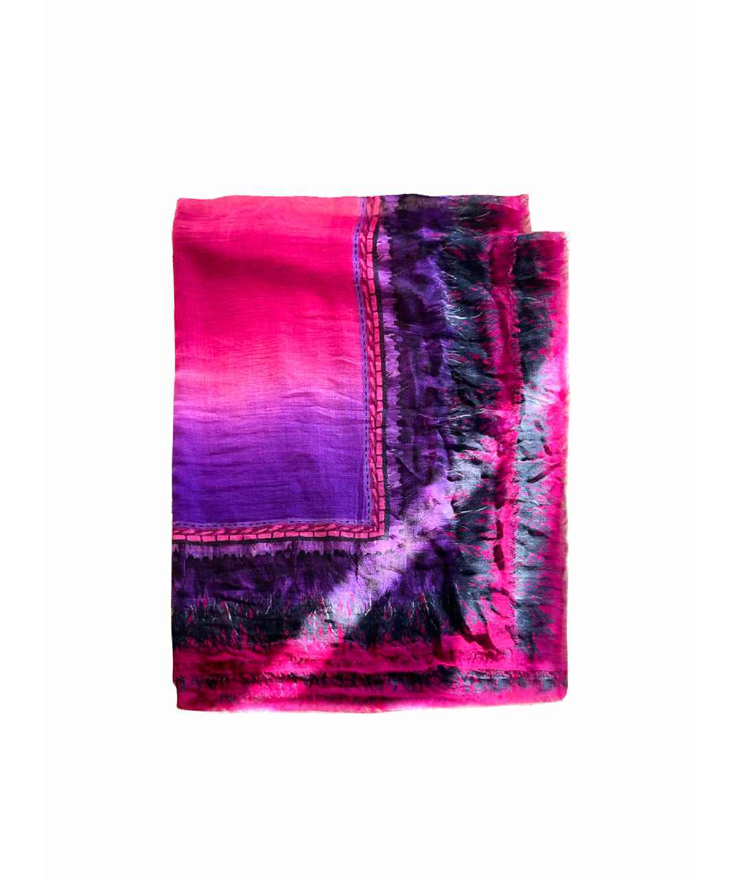 CHRISTIAN DIOR PRE-OWNED Фиолетовый шарф, фото 1