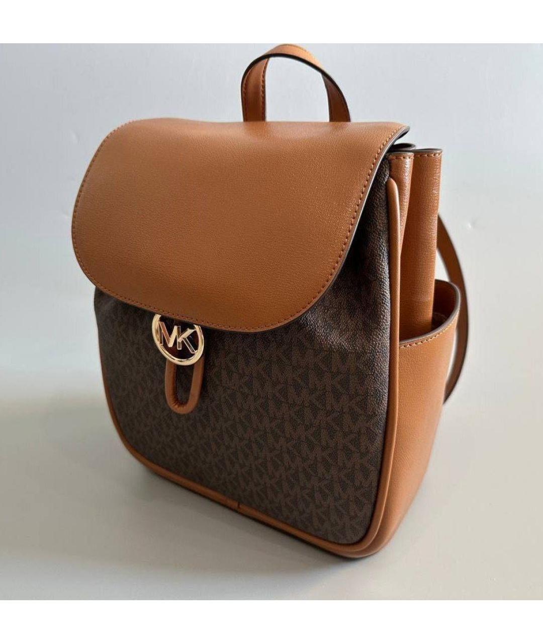 MICHAEL KORS Коричневый рюкзак, фото 2