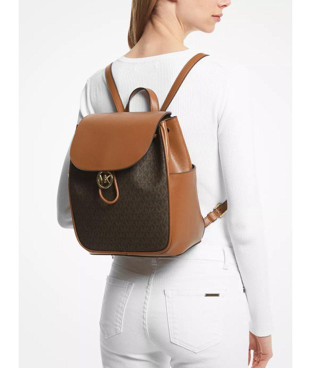 MICHAEL KORS Коричневый рюкзак, фото 4