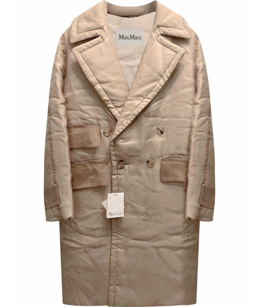 MAX MARA Бежевый пуховик, фото 1
