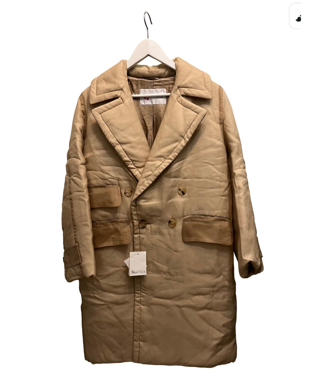 MAX MARA Бежевый пуховик, фото 7