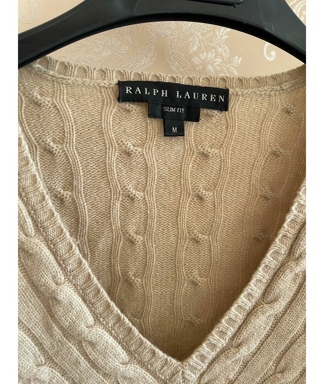 RALPH LAUREN Бежевый джемпер / свитер, фото 3