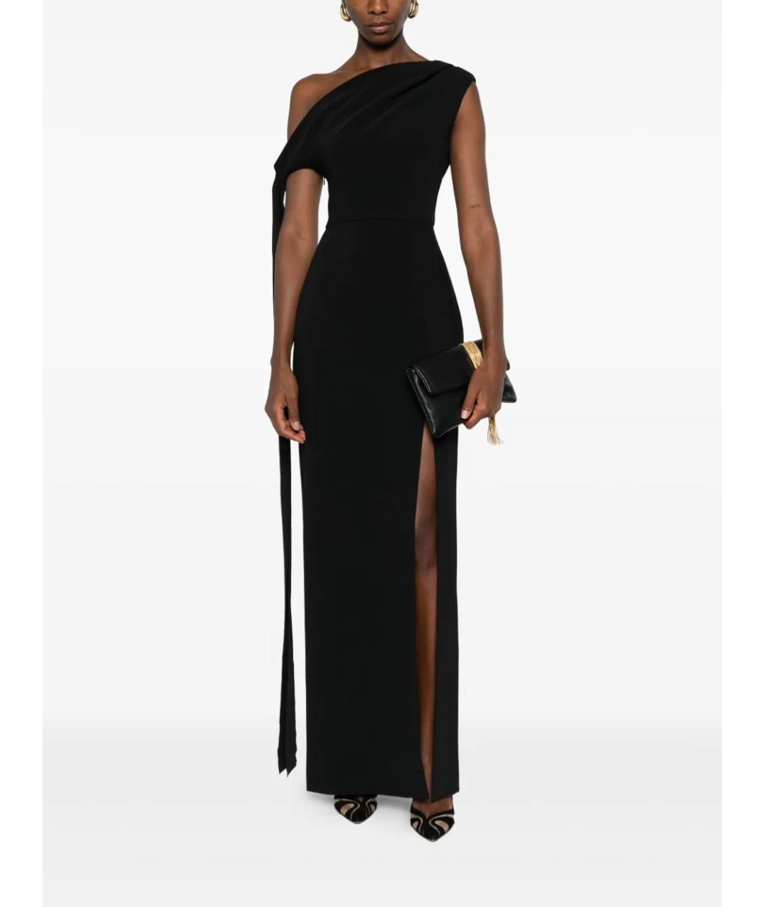 SOLACE LONDON Черное коктейльное платье, фото 4