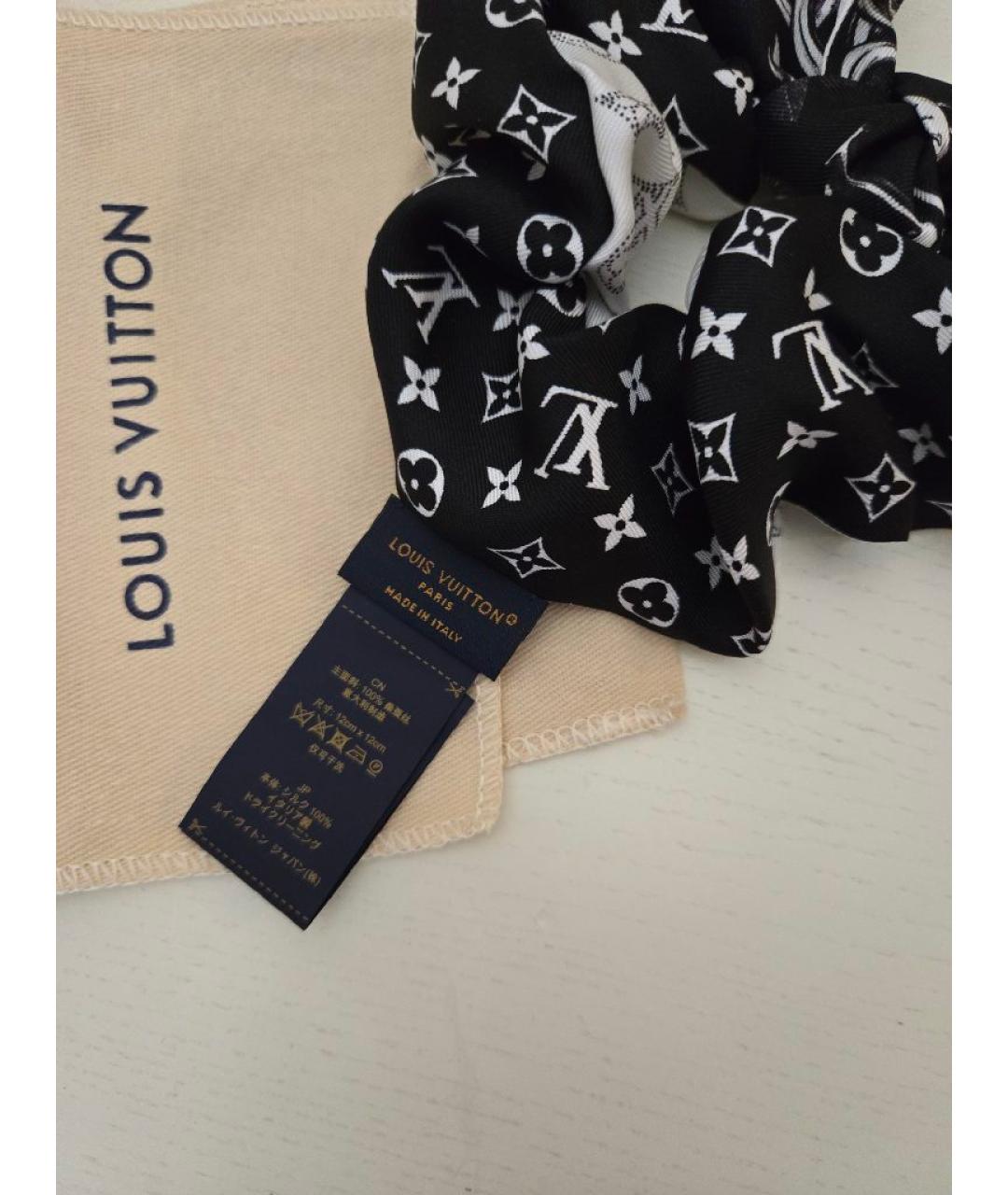 LOUIS VUITTON Черная резинка, фото 4