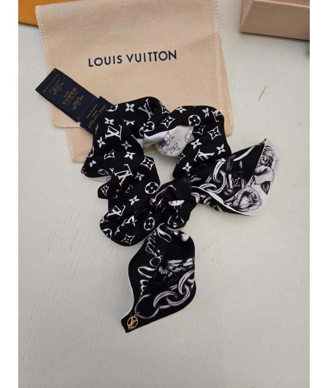 LOUIS VUITTON Черная резинка, фото 7