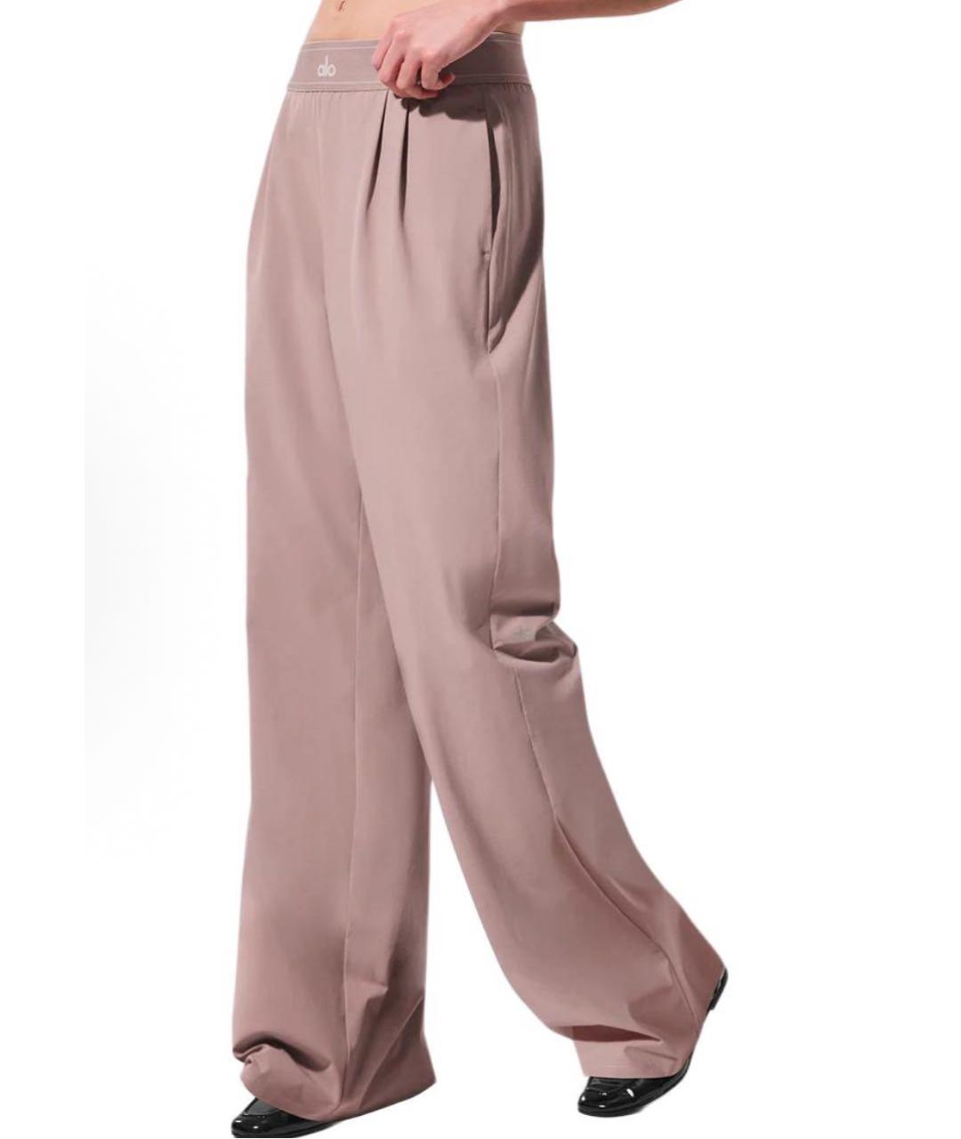 ALO YOGA Розовые спортивные брюки и шорты, фото 4