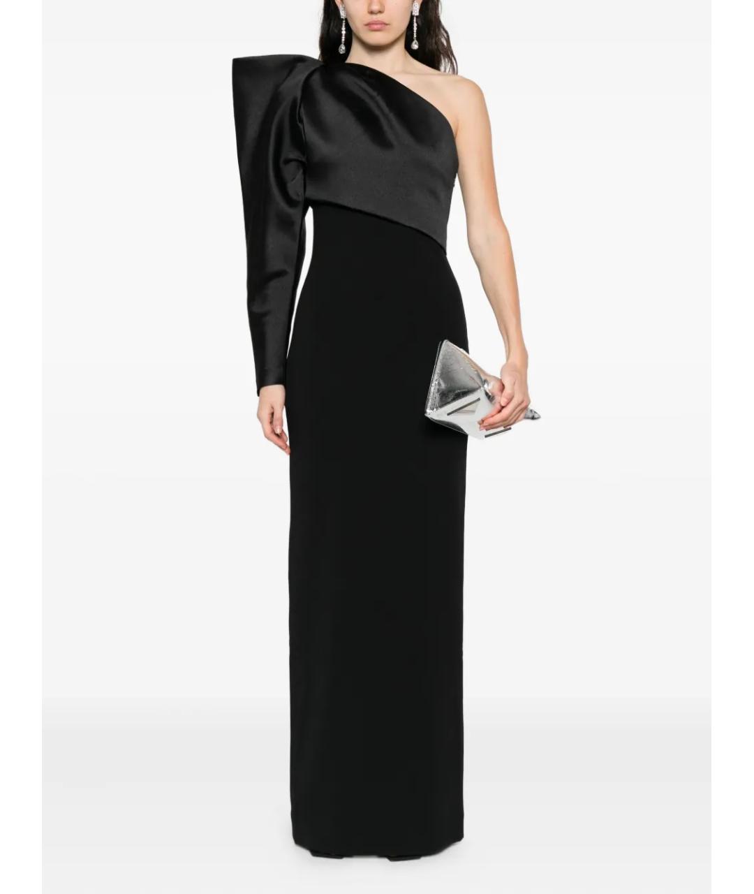 SOLACE LONDON Черное коктейльное платье, фото 4