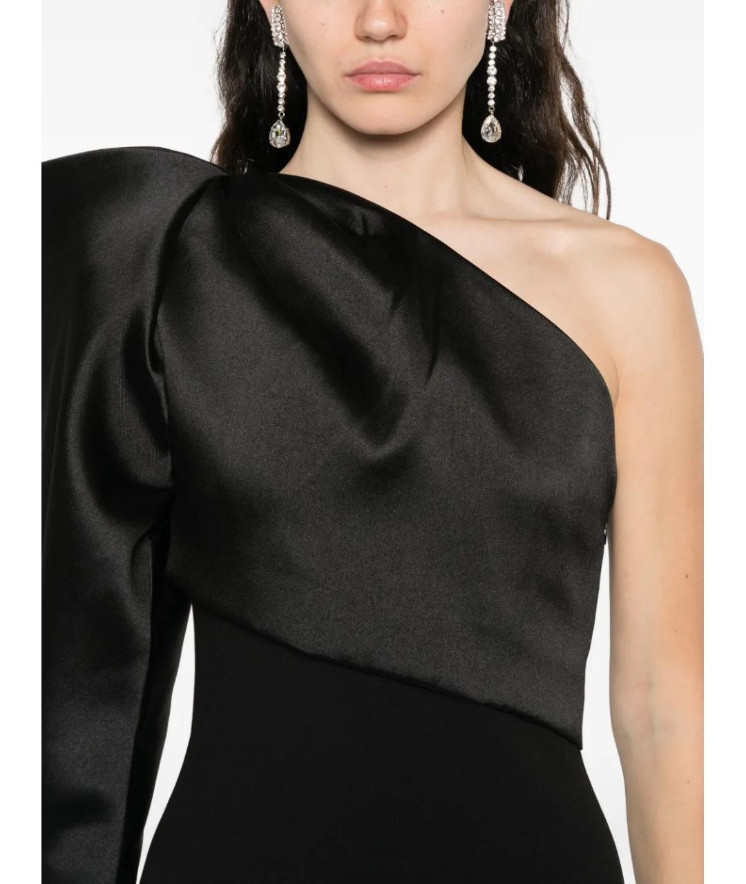 SOLACE LONDON Черное коктейльное платье, фото 7