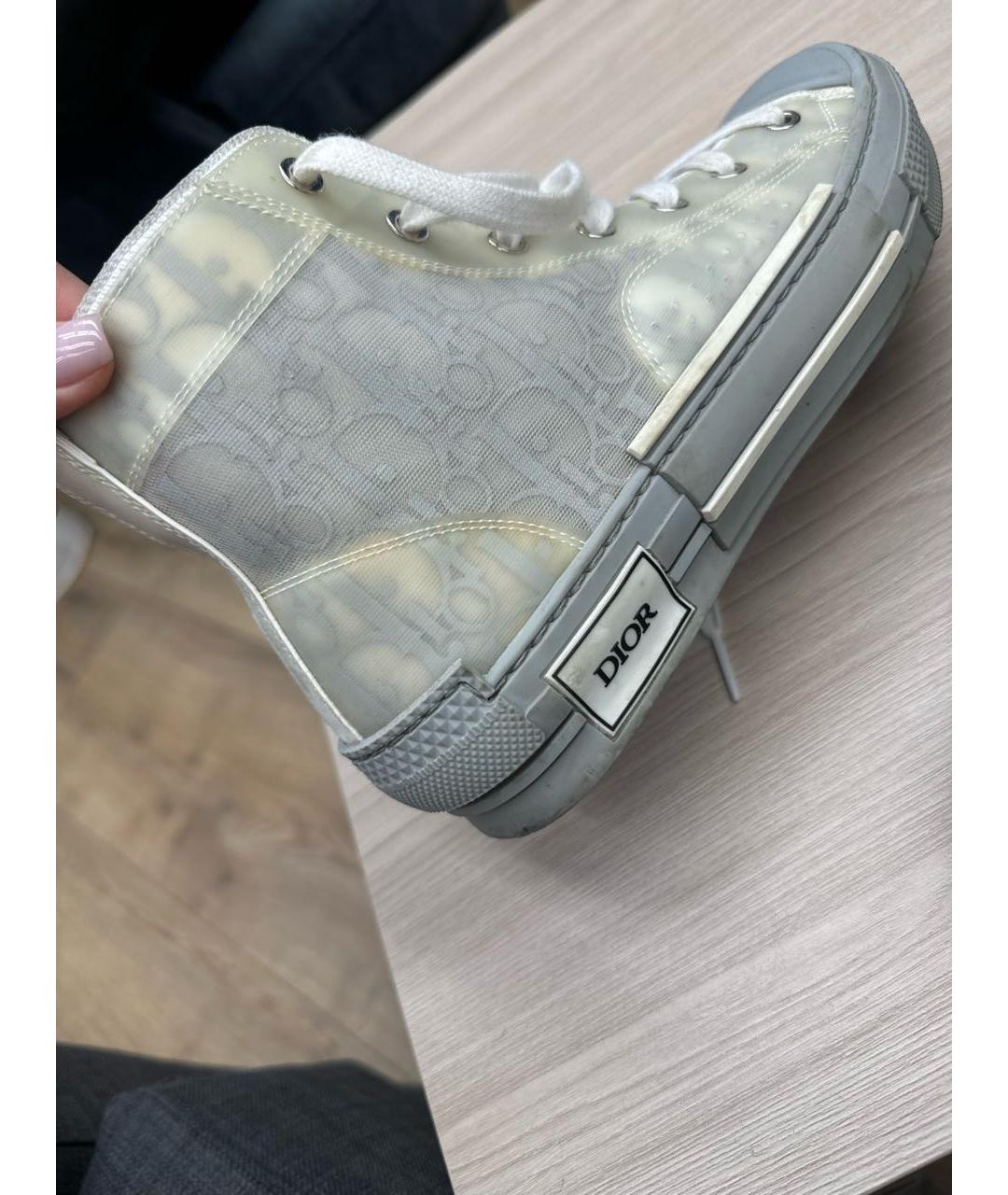 CHRISTIAN DIOR Голубые кеды, фото 8