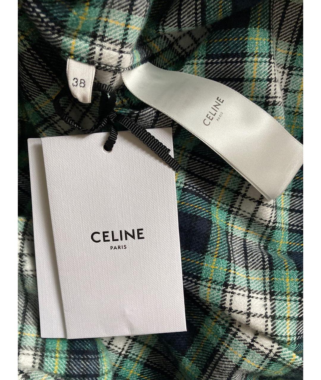 CELINE Мульти хлопковая рубашка, фото 7