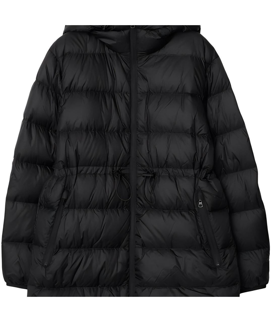 BURBERRY Черный пуховик, фото 4