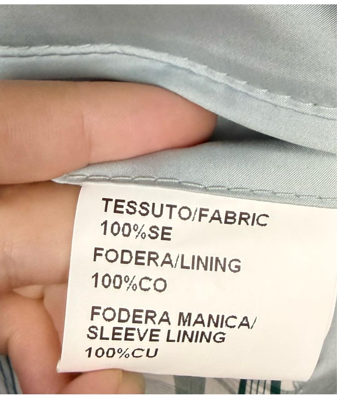 KITON Серая шелковая куртка, фото 6