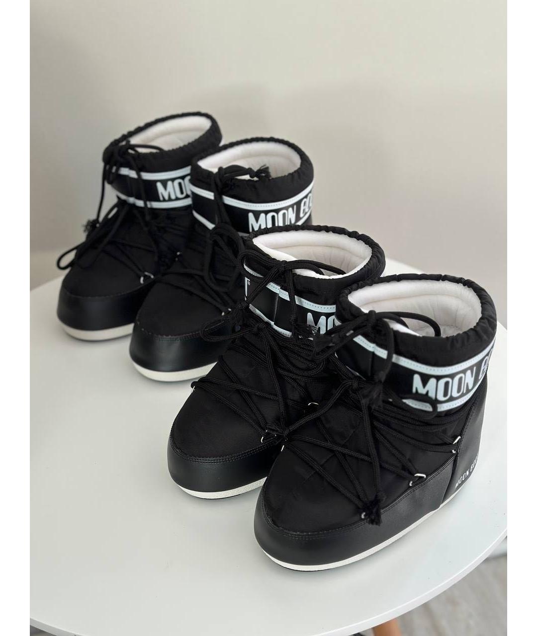 MOON BOOT Черные ботинки, фото 3