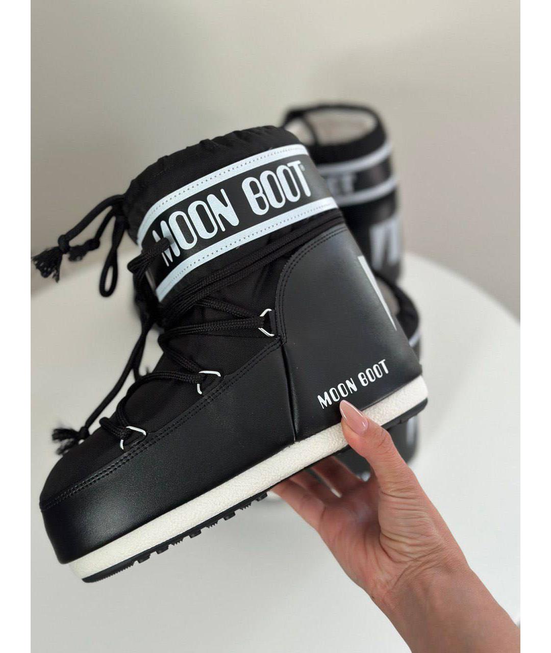 MOON BOOT Черные ботинки, фото 8