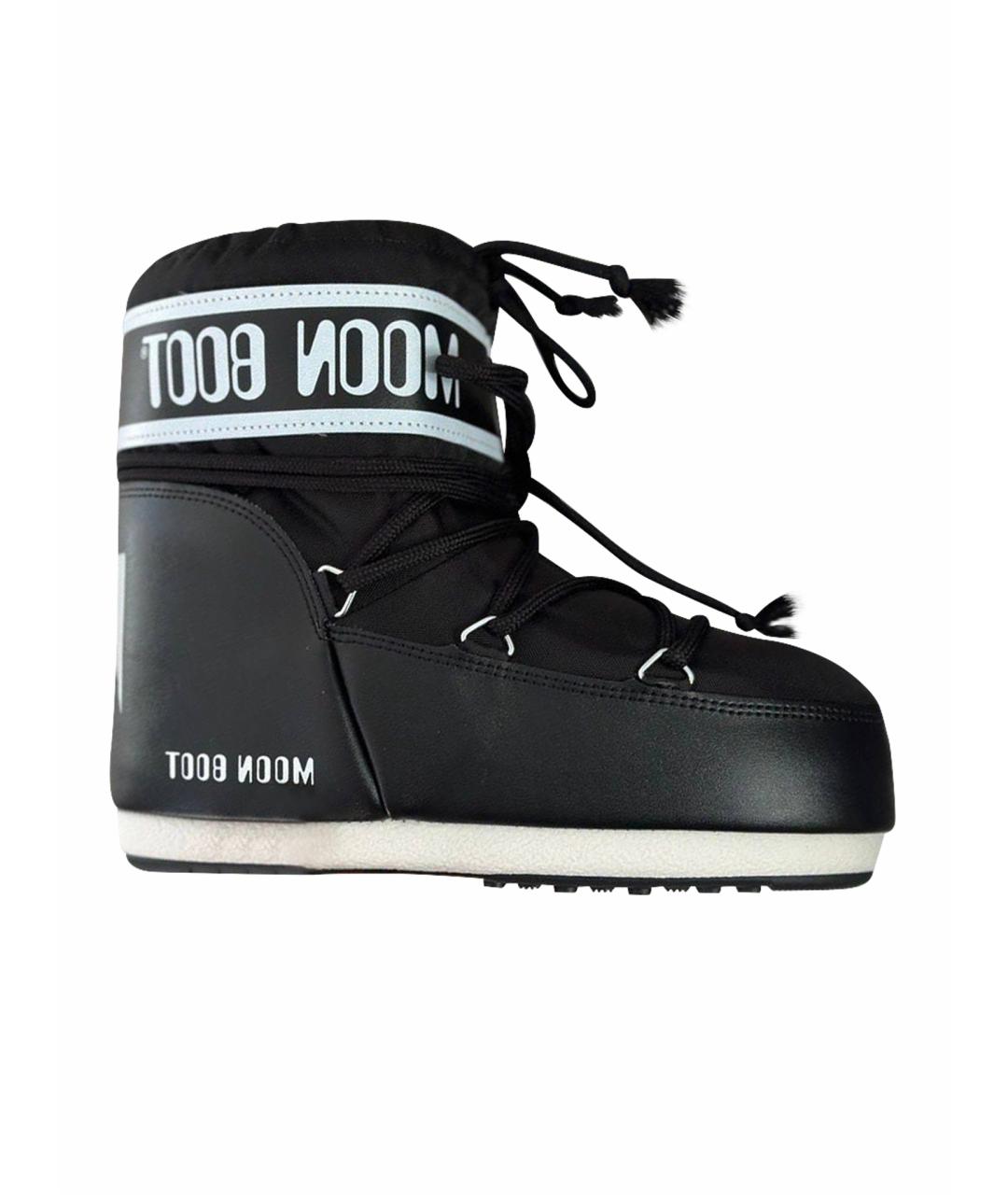 MOON BOOT Черные ботинки, фото 1