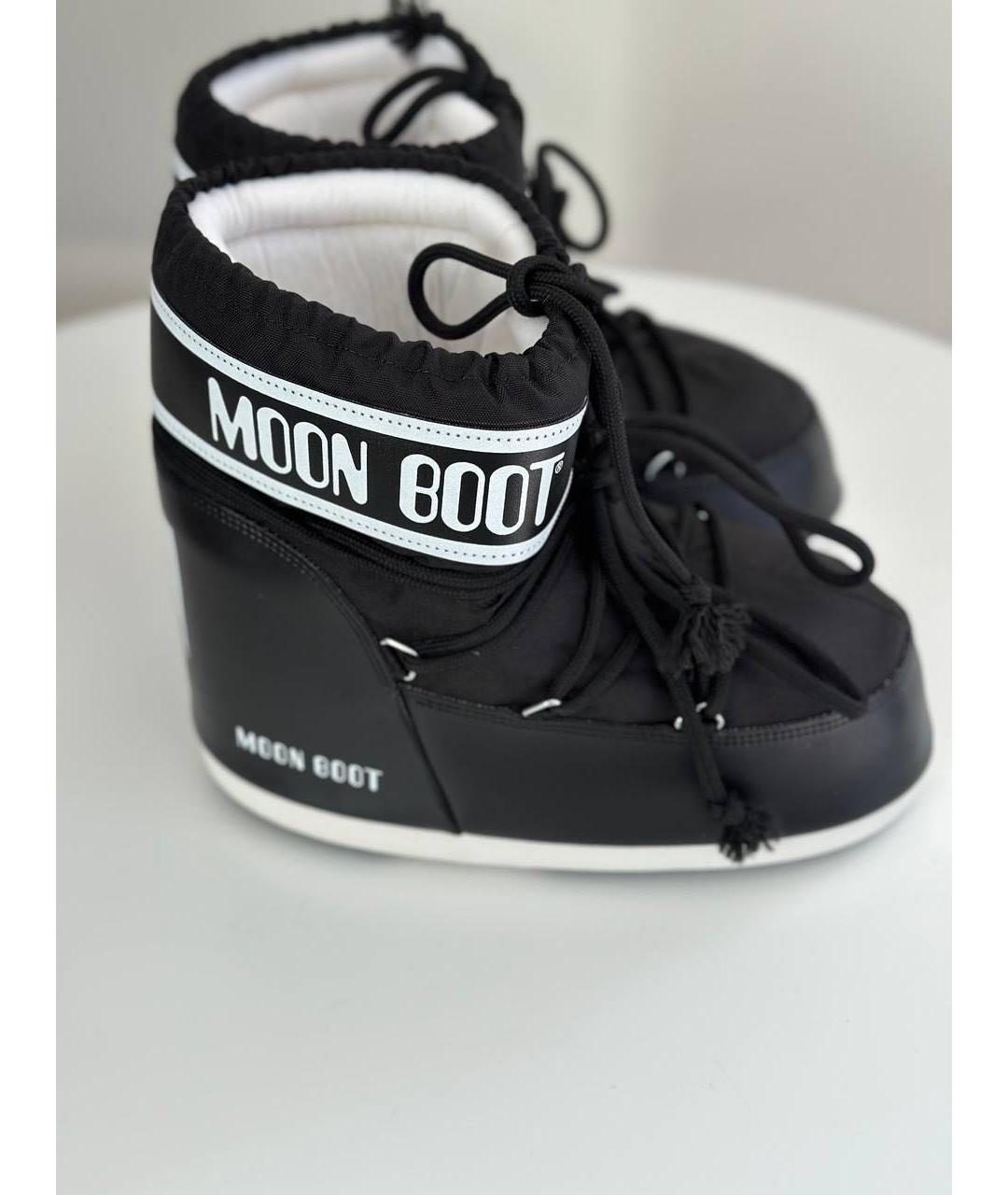 MOON BOOT Черные ботинки, фото 2