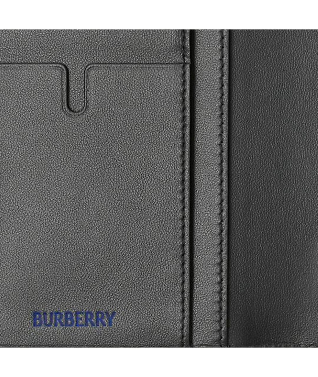 BURBERRY Серый кошелек, фото 4