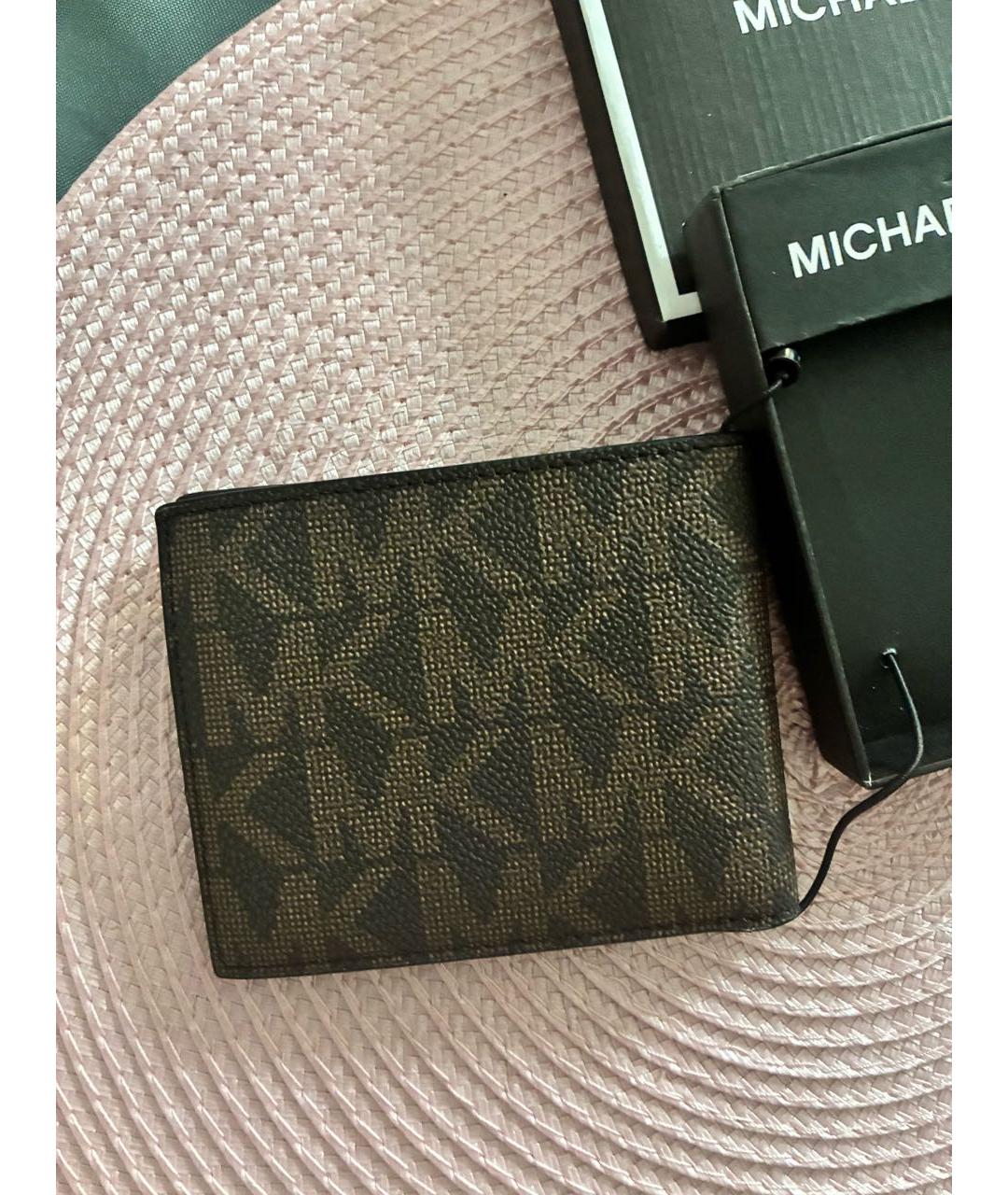 MICHAEL KORS Коричневый кошелек, фото 4