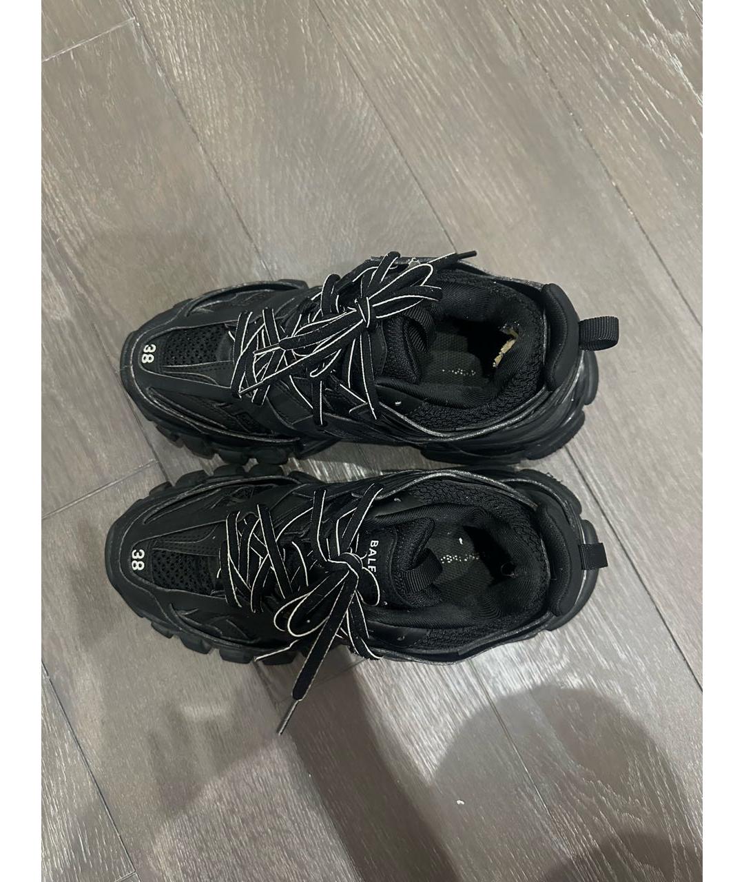 BALENCIAGA Черные кроссовки, фото 3