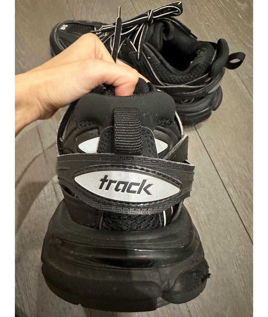 BALENCIAGA Черные кроссовки, фото 5