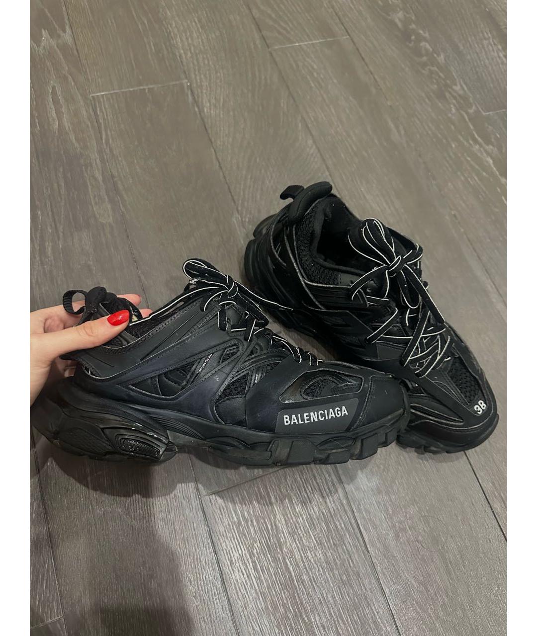 BALENCIAGA Черные кроссовки, фото 2