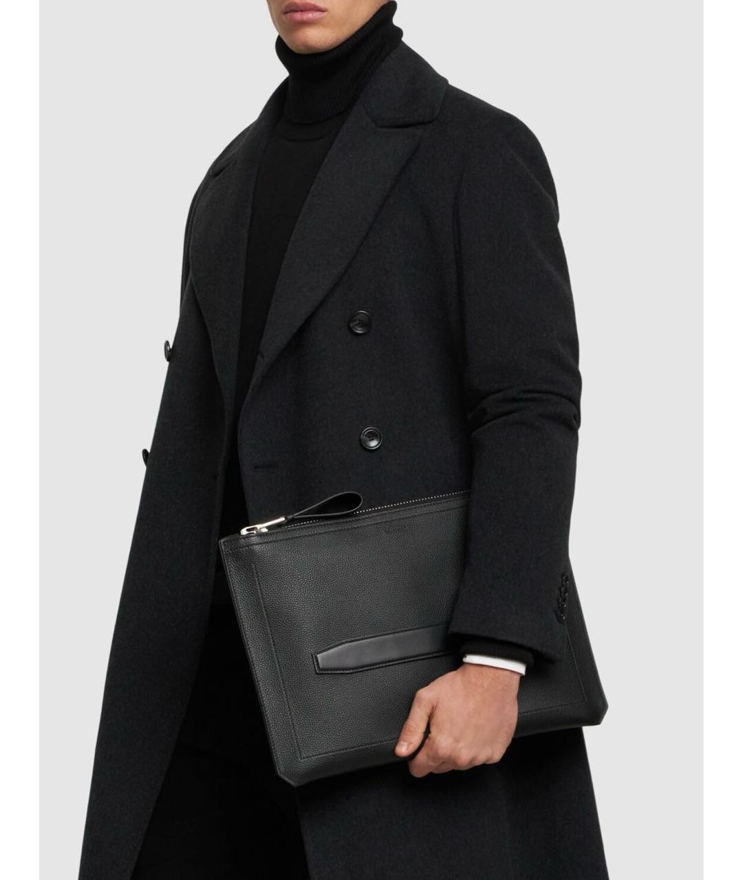 TOM FORD Черная кожаная папка для документов, фото 4