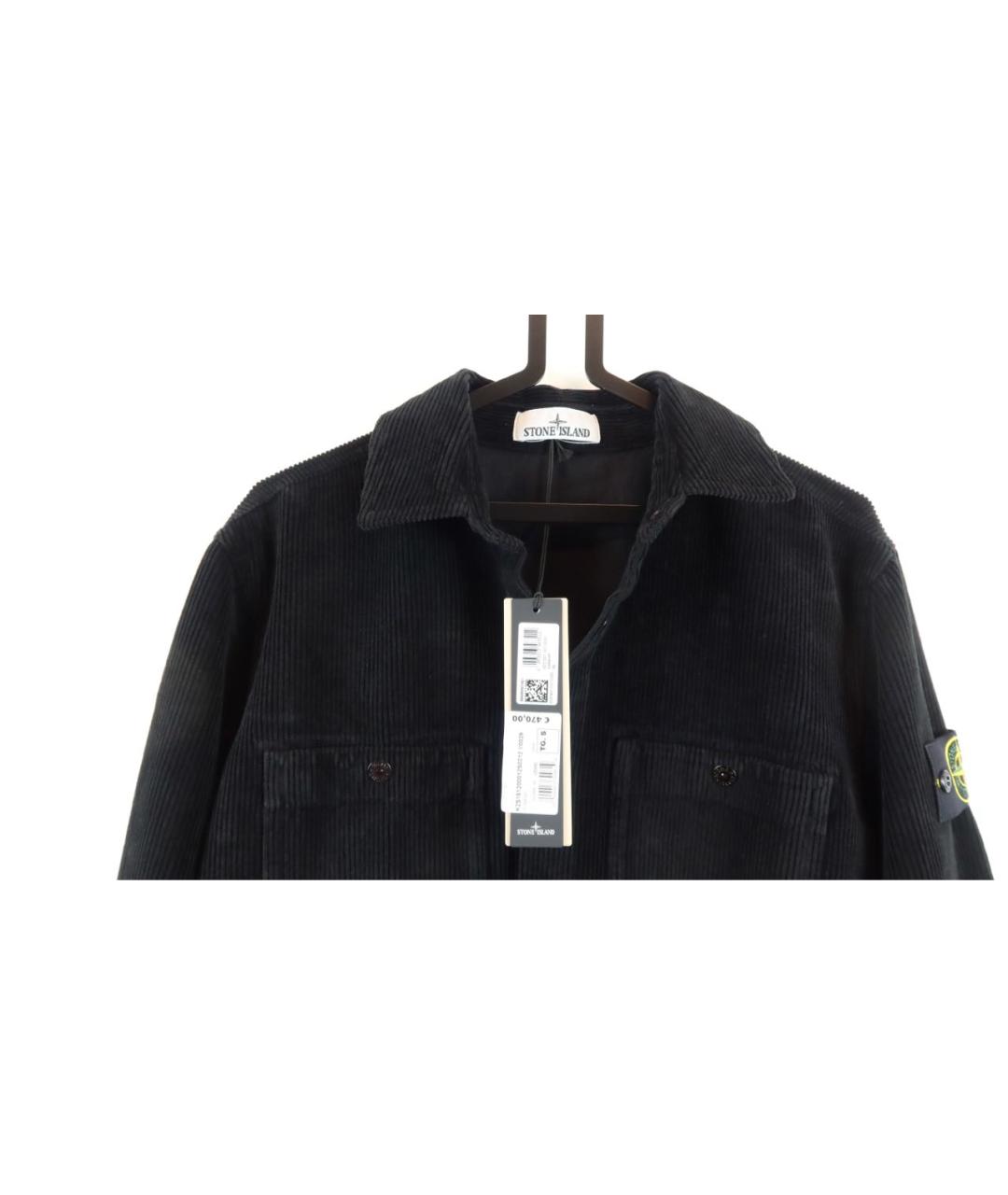 STONE ISLAND Черная кэжуал рубашка, фото 6
