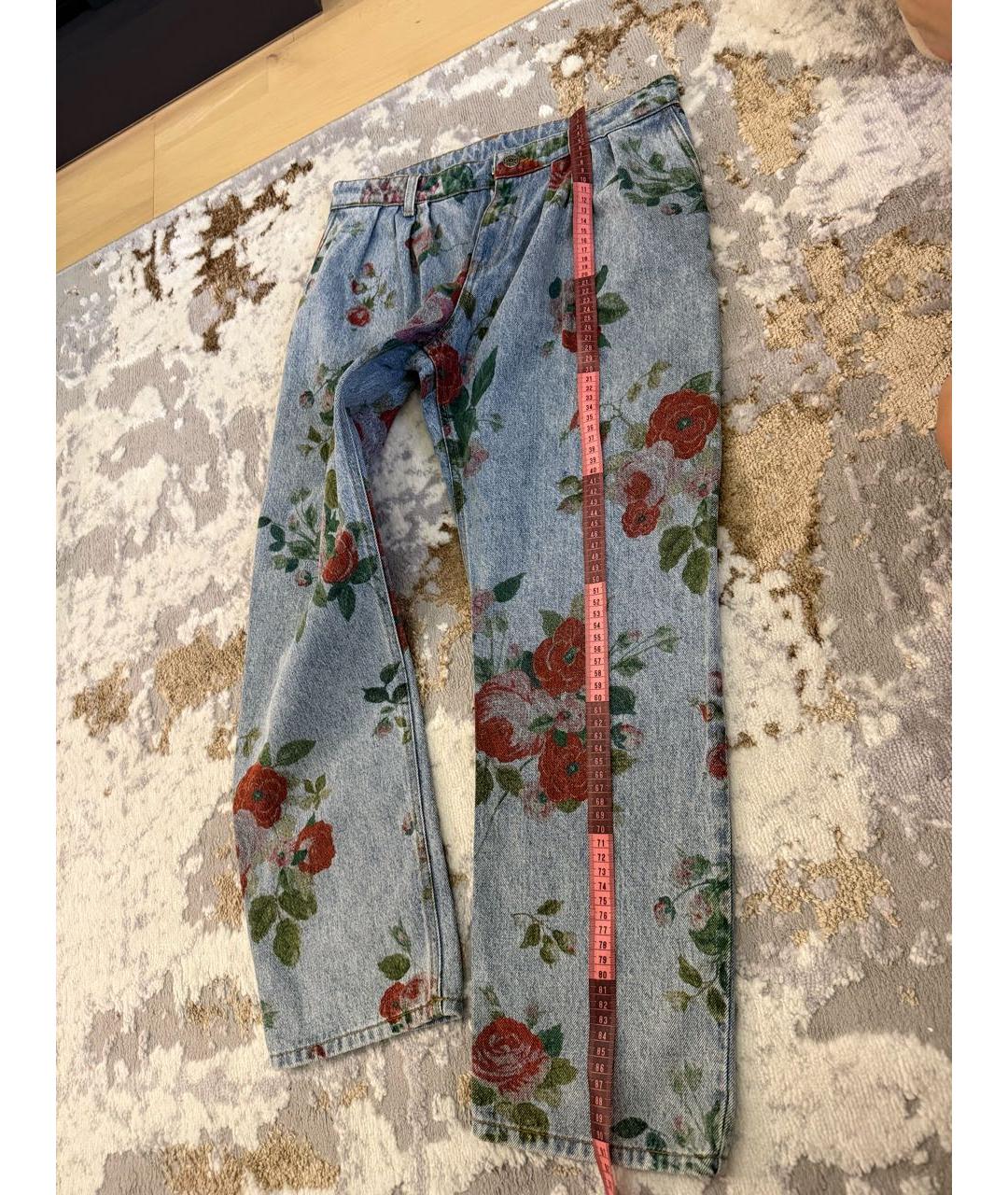 GUCCI Голубые детские джинсы, фото 4