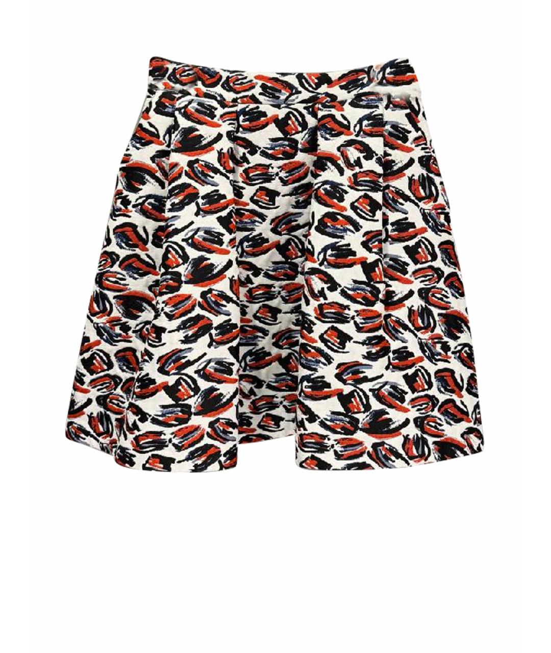 HUGO Мульти полиэстеровая юбка мини, фото 1