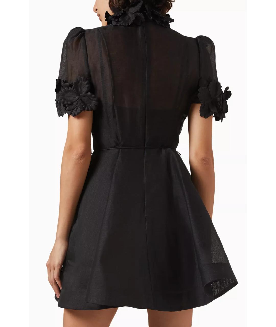ZIMMERMANN Черное коктейльное платье, фото 7