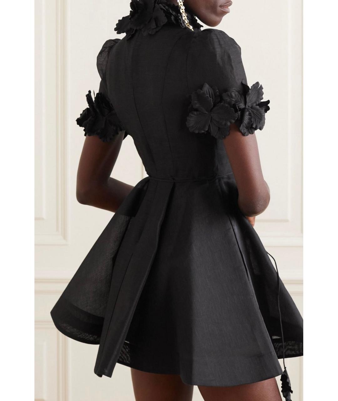 ZIMMERMANN Черное коктейльное платье, фото 9