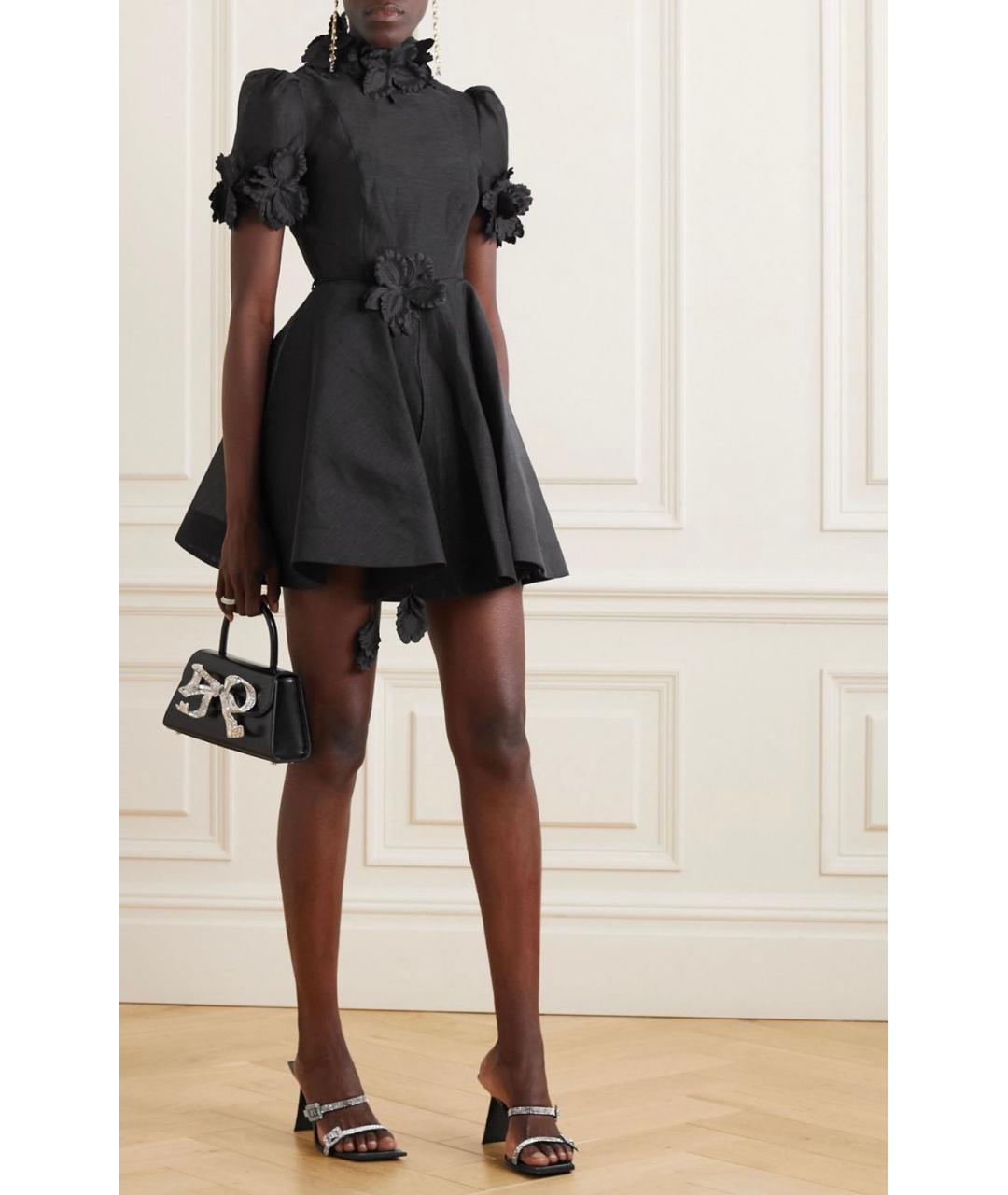 ZIMMERMANN Черное коктейльное платье, фото 8