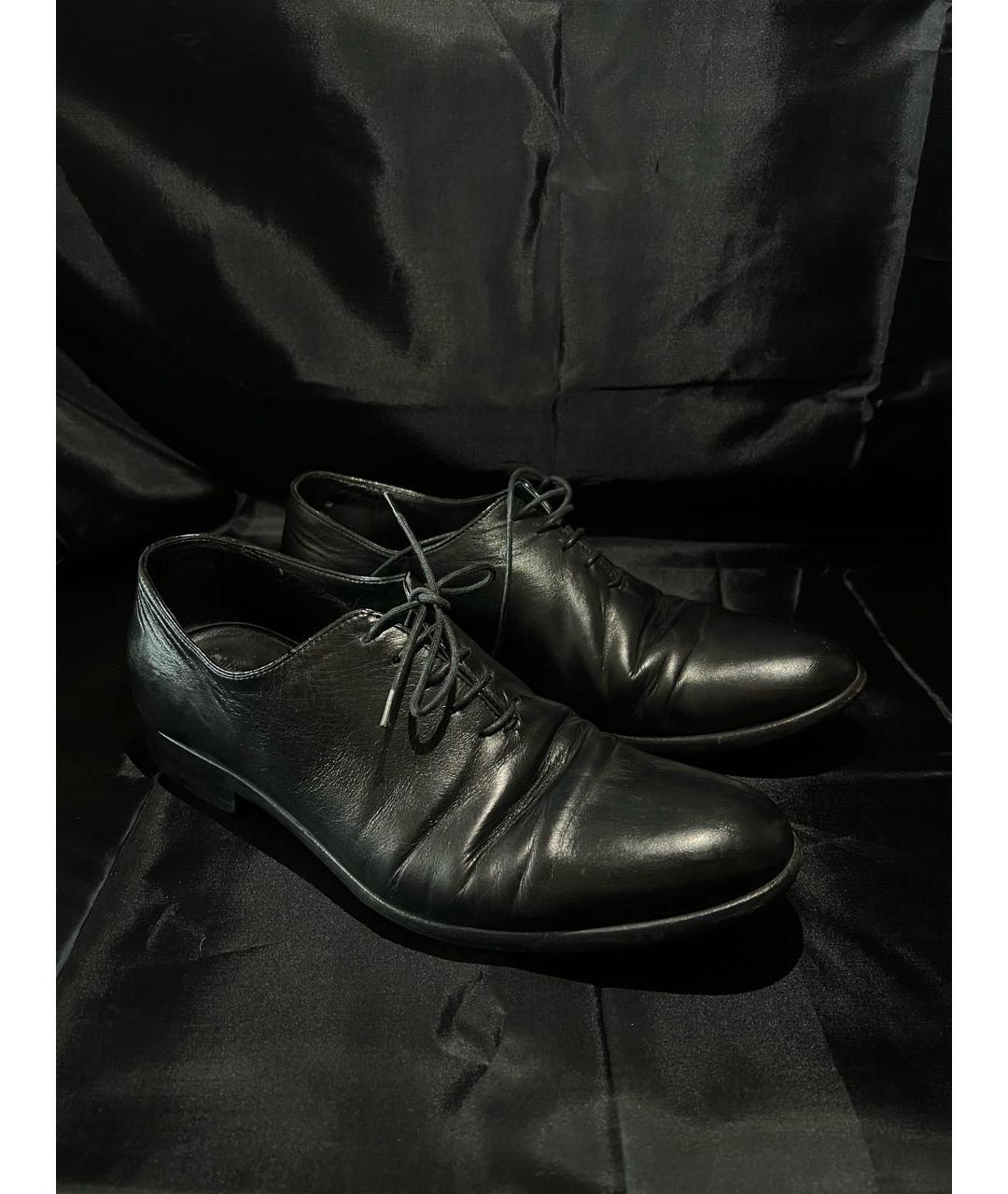 GIVENCHY Черные кожаные туфли, фото 7