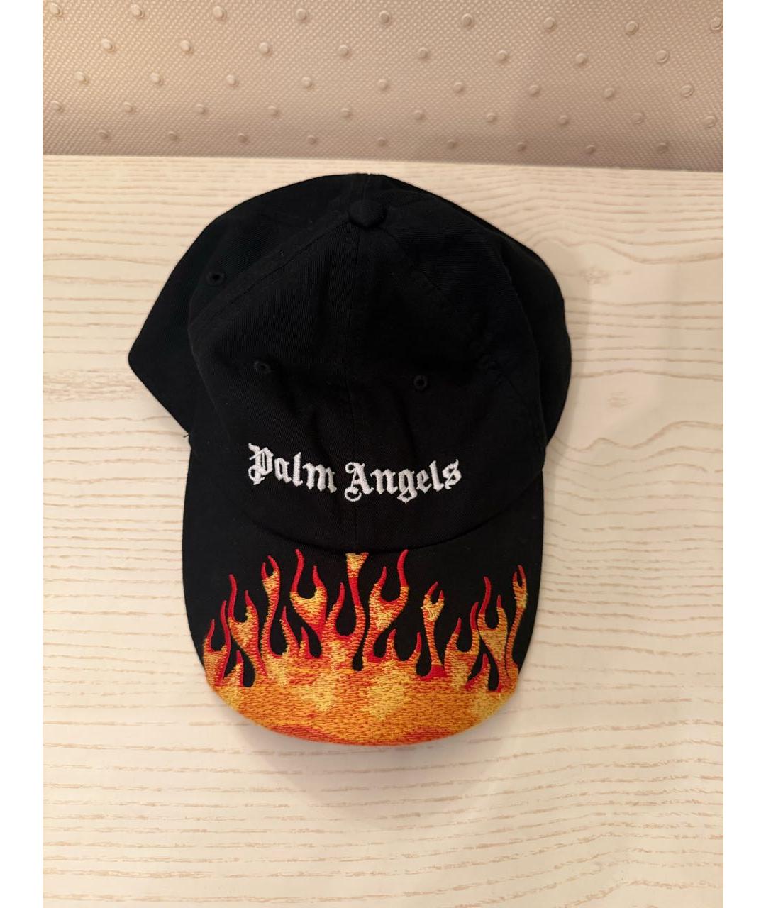 PALM ANGELS Черная хлопковая кепка/бейсболка, фото 8