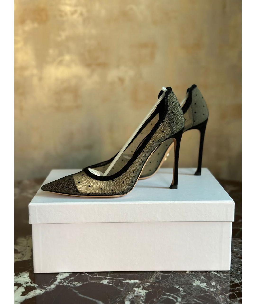 CHRISTIAN DIOR Черные замшевые туфли, фото 7