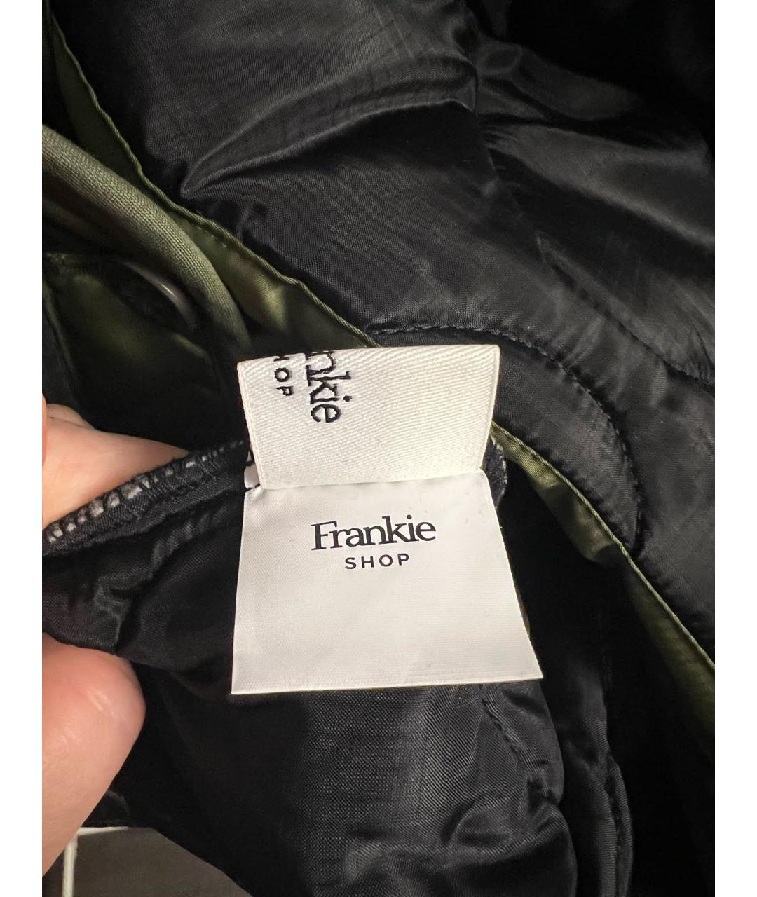 THE FRANKIE SHOP Черная полиэстеровая куртка, фото 3