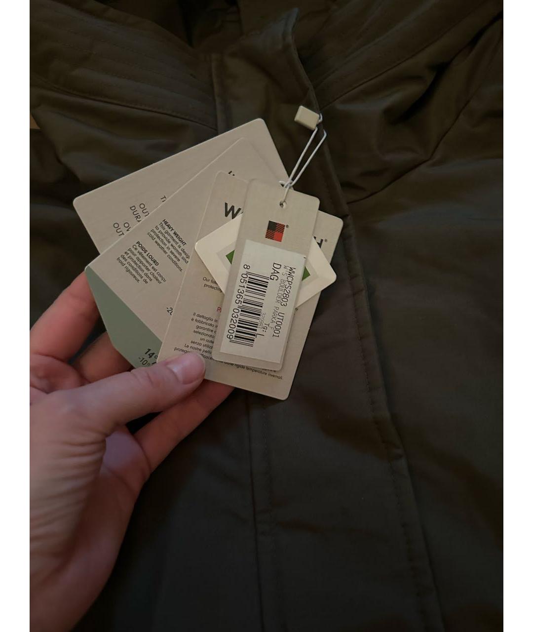 WOOLRICH Хаки парка, фото 3