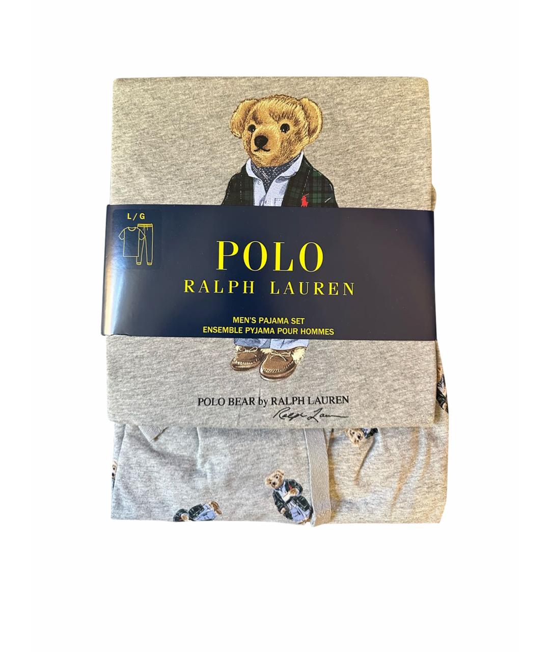 POLO RALPH LAUREN Серая пижама, фото 2