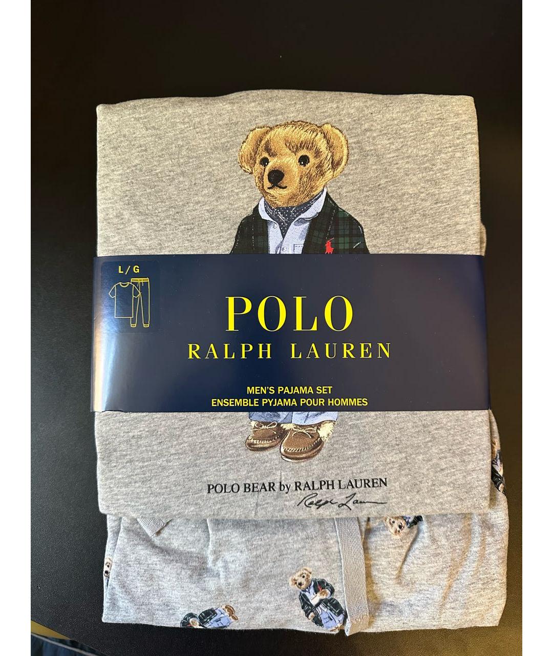 POLO RALPH LAUREN Серая пижама, фото 4