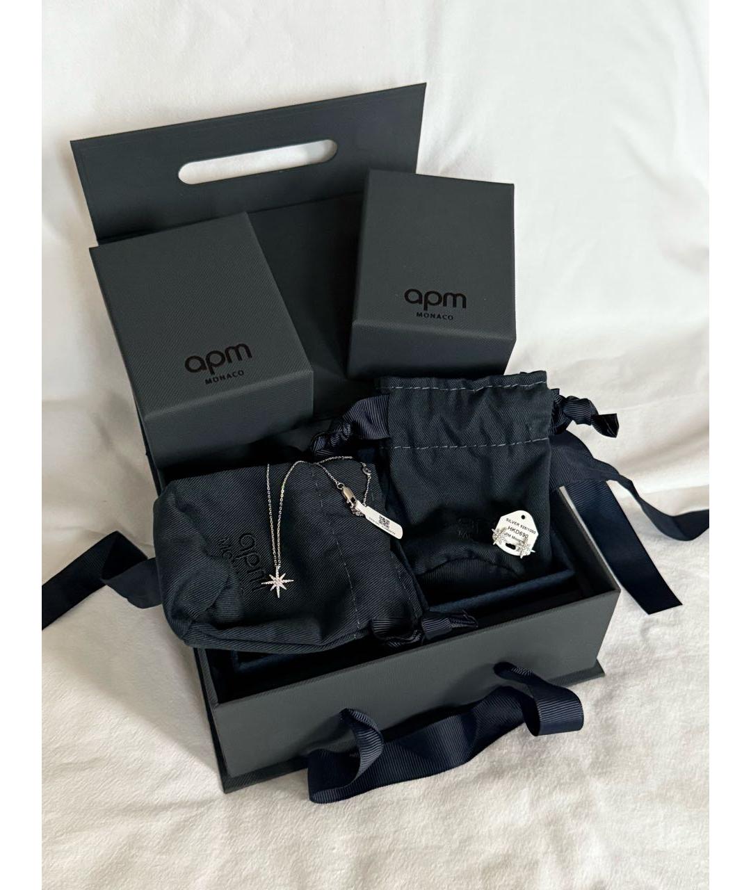 APM Monaco Серебрянный серебряный комплект, фото 2