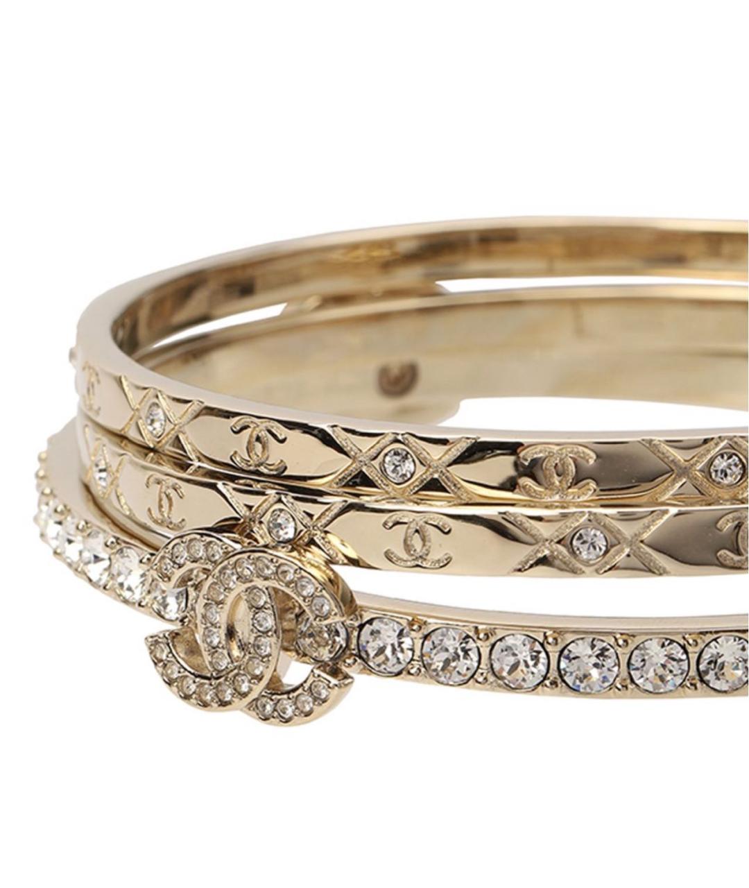 CHANEL Золотой браслет, фото 5