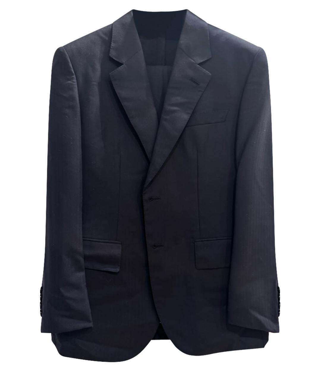 BRIONI Темно-синий классический костюм, фото 1