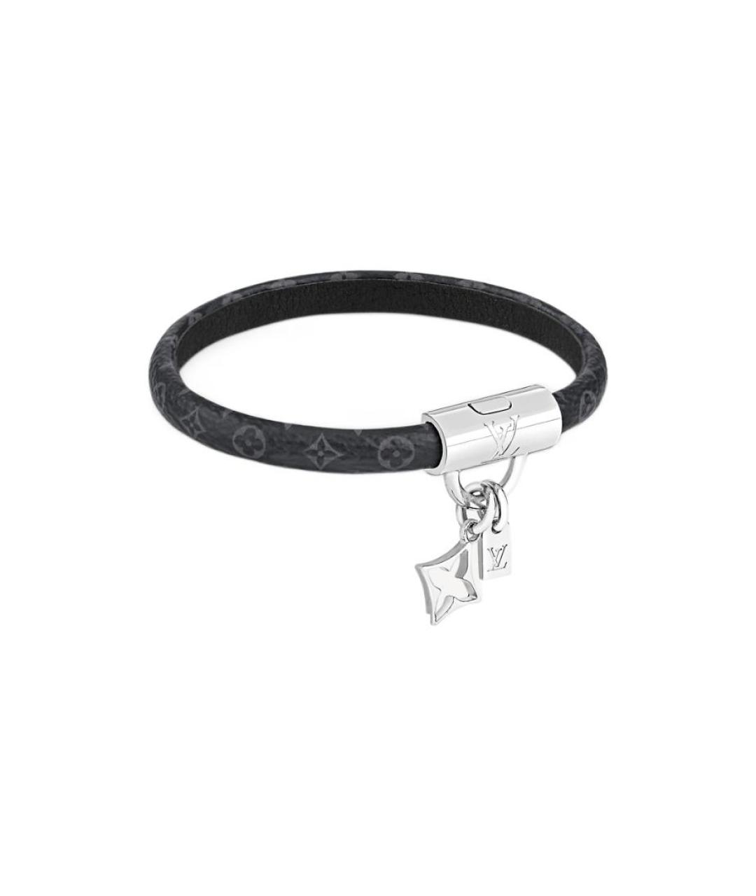 LOUIS VUITTON Черный браслет, фото 2