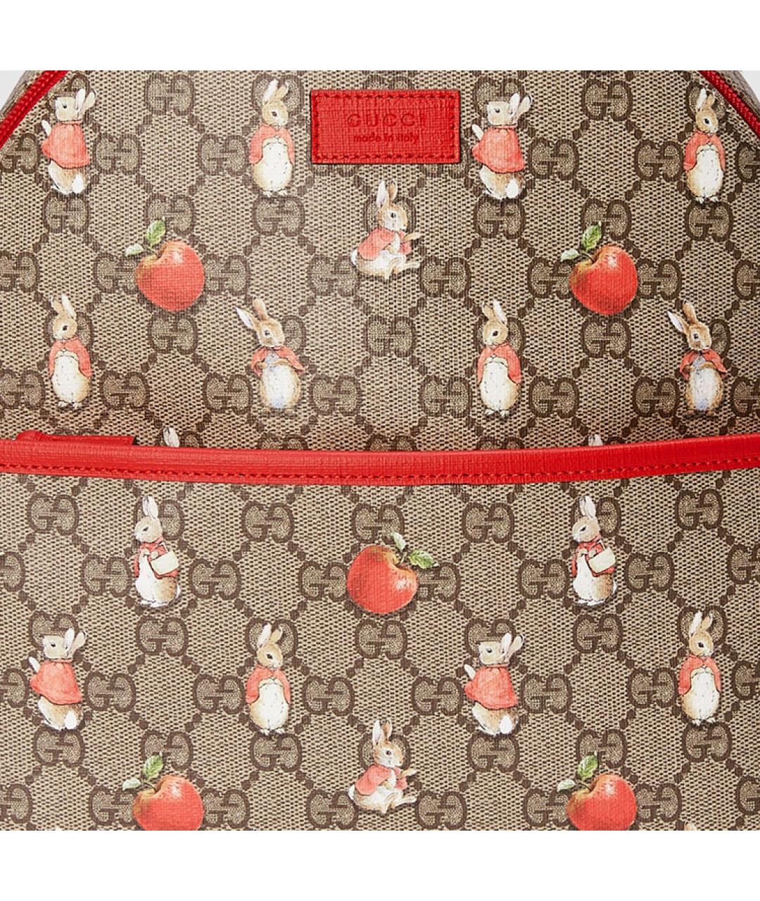 GUCCI Бежевый рюкзак, фото 8