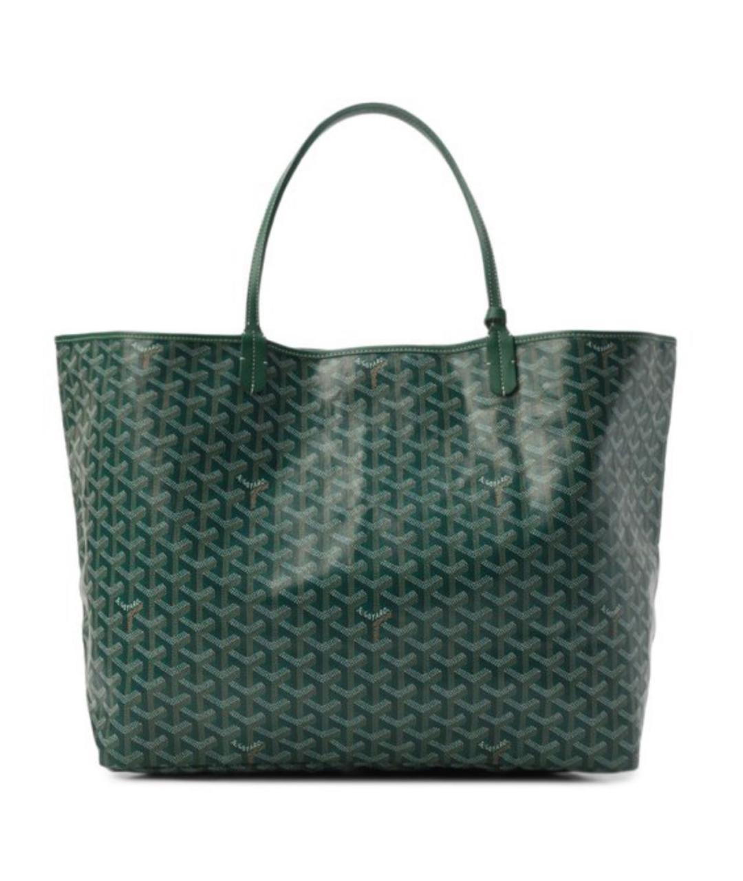 GOYARD Зеленая сумка тоут, фото 1