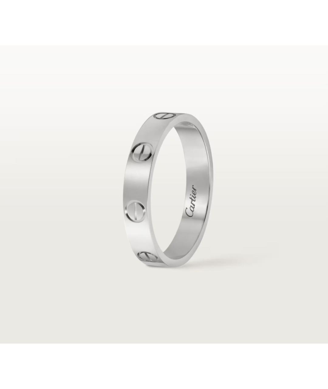 CARTIER Белое кольцо из белого золота, фото 2