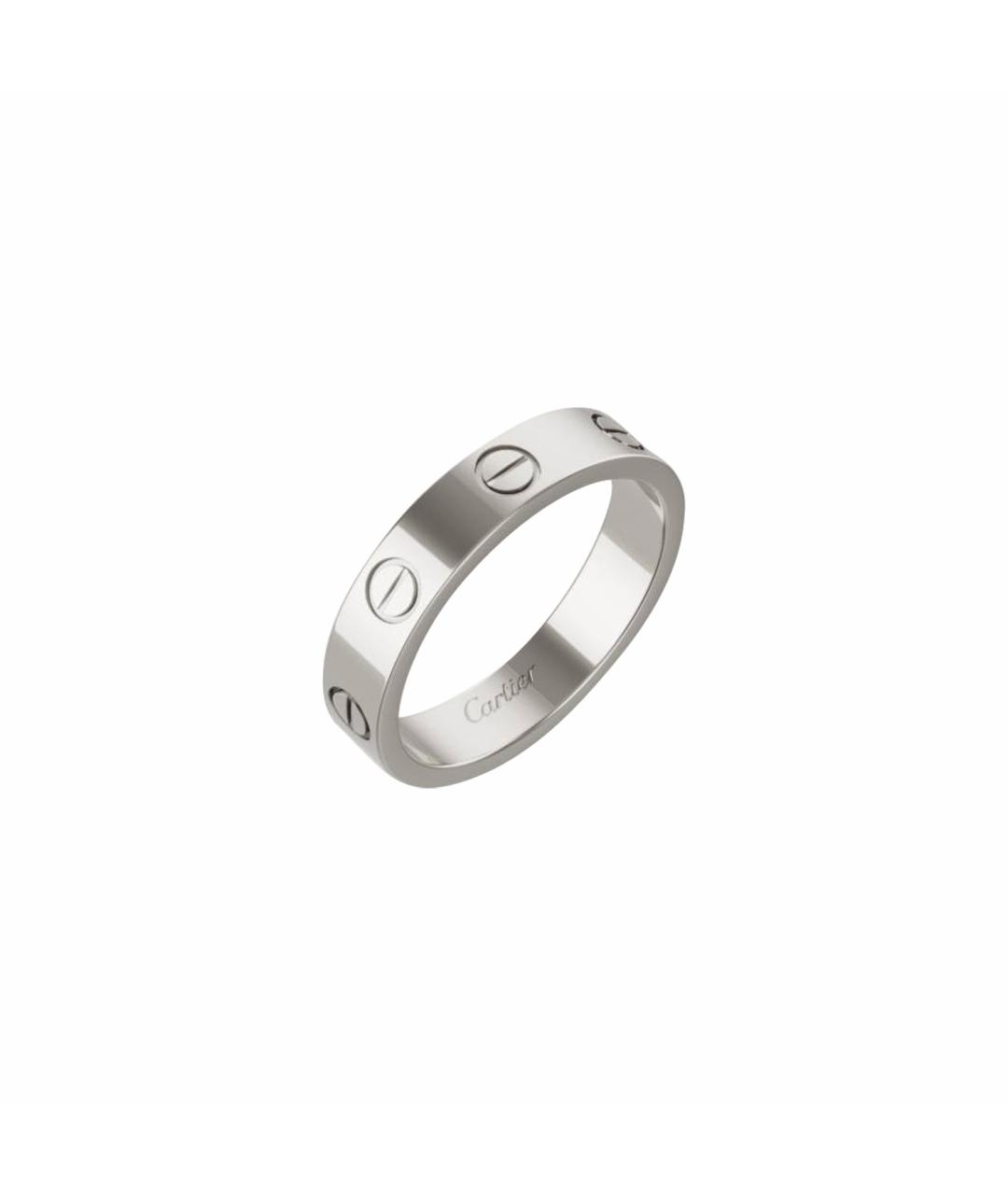 CARTIER Белое кольцо из белого золота, фото 1