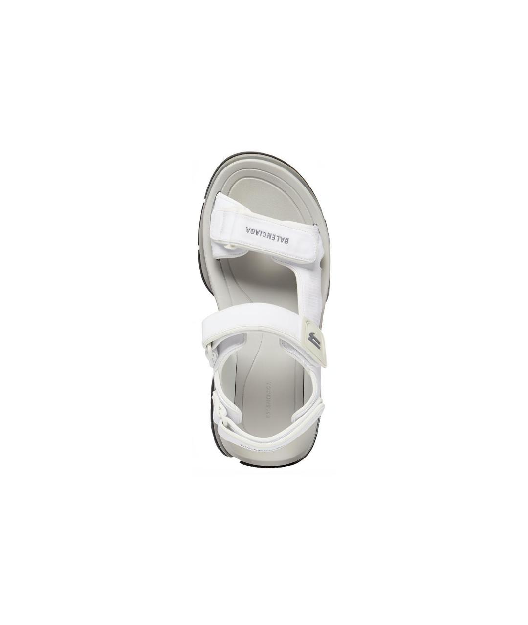 BALENCIAGA Белые сандалии, фото 3