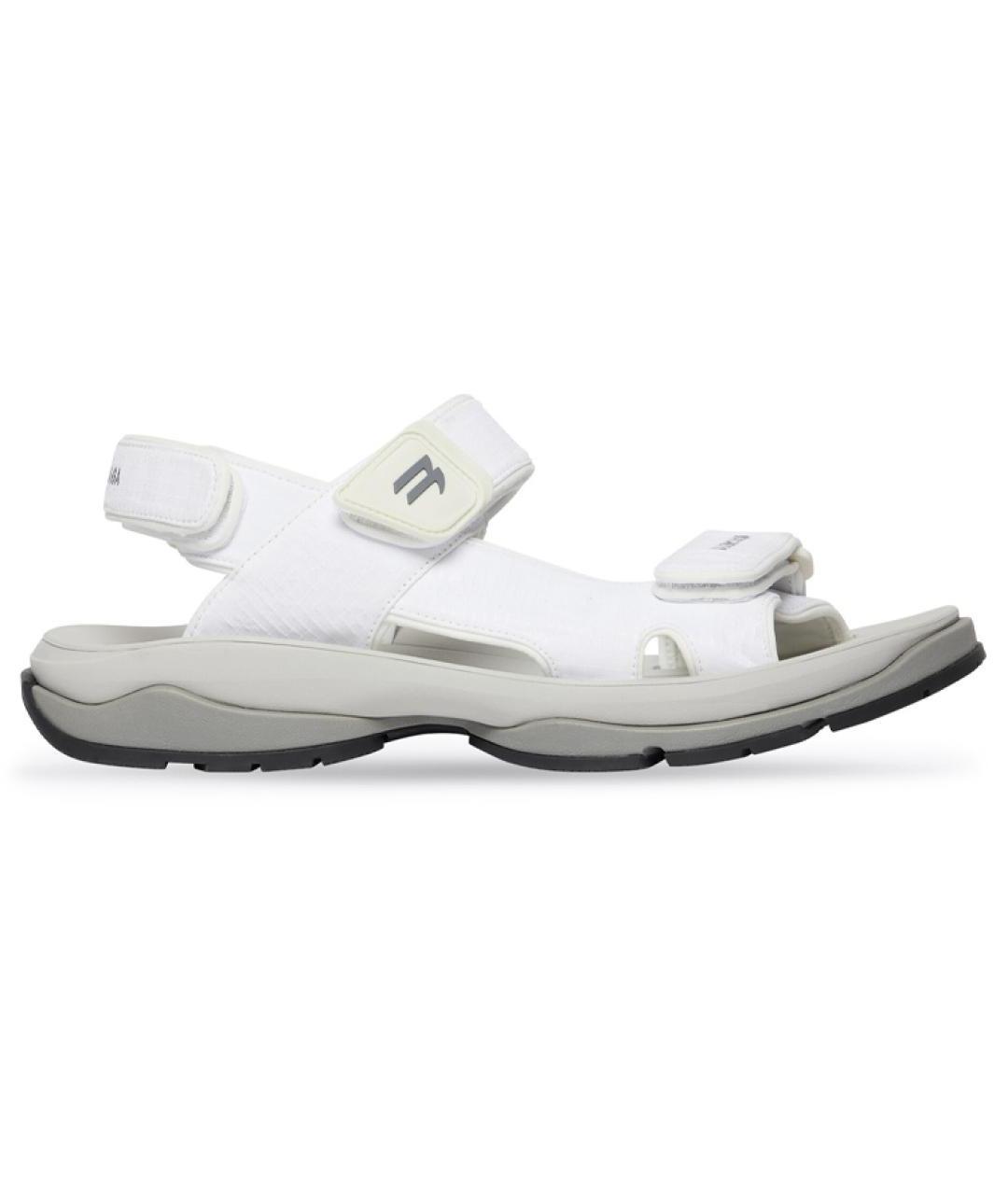 BALENCIAGA Белые сандалии, фото 1