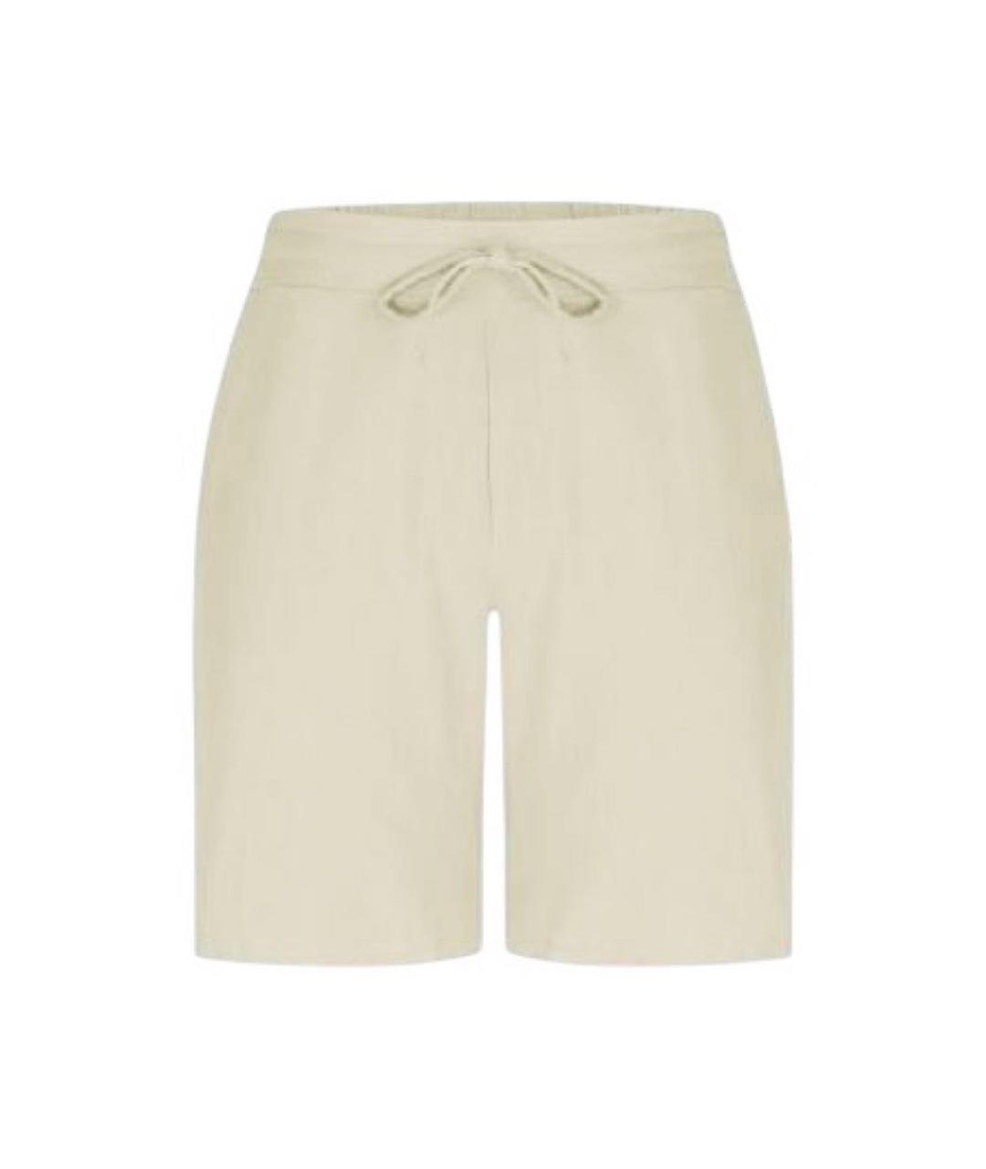 1989 STUDIO Бежевые хлопковые шорты, фото 1